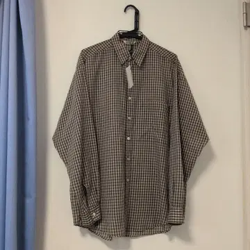 [auralee] 25SS 깅엄 체크 셔츠