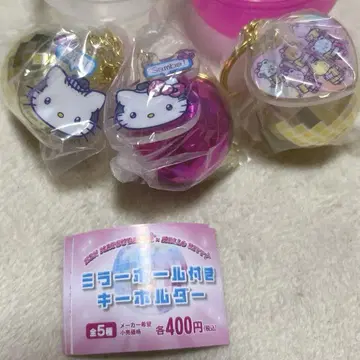 마츠켄 미러볼 키링 타이니 참 키티 다니엘 3종
