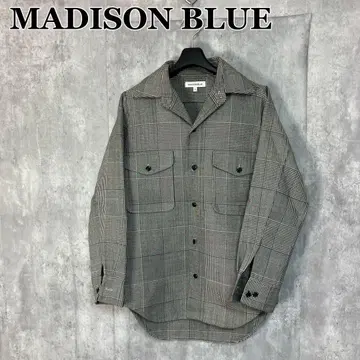 MADISON BLUE 체크 셔츠 00