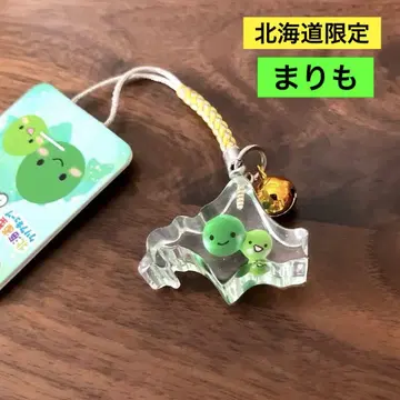 마리모 홋카이도 한정 클리어큐브 스트랩 끈 미사용품 헤이세이 레트로