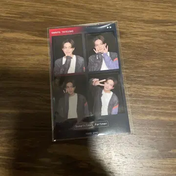 야기 유세이 타테이시 하루토 증명사진풍 포토씰 수상한 파트너