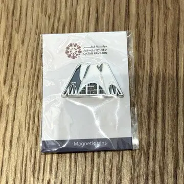 [ 미개봉 새상품 ] 오사카 간사이 만박 카타르관 마그넷 핀 배지