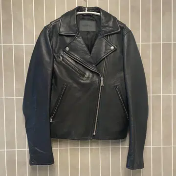 Spick & Span 라이더 자켓 가죽 재킷 블랙
