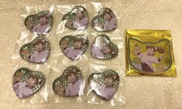 닌타마 란타로 난자타운 하트 캔뱃지 젠포지 잇사쿠