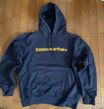 thisisneverthat 네이비 L 사이즈 후드티