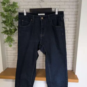 THE SHOP TK 다크 블루 스트레이트 데님