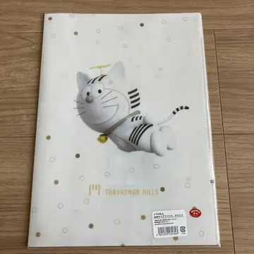 토라노몬 A4W 클리어 파일 화이트 도라에몽