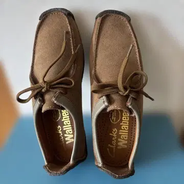 Clarks Wallabee 브라운 모카신