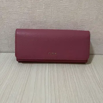 FURLA 핑크 장지갑