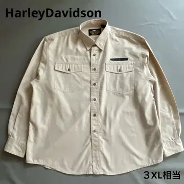 00s 할리데이비슨 워크 셔츠 빅 사이즈 빈티지