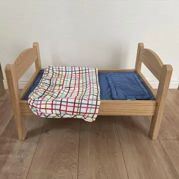 IKEA DUKTIG 인형용 침대 침구 세트 포함