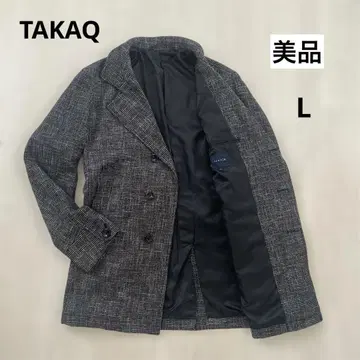 [ 새상품급 ] TAKAQ 자켓 울 타카큐 테일러드 자켓 L