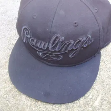 Rawlings 블랙 야구 모자