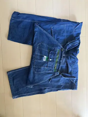 데님 오버롤