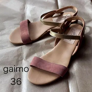 [새상품급] gaimo 샌들 36 핑크