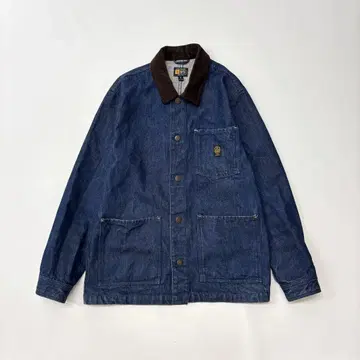Brixton x INDEPENDENT 데님 커버올 자켓 S