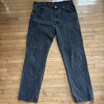 Wrangler 블랙 데님 36 X 32