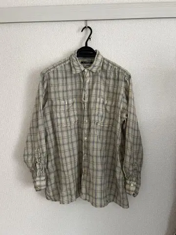 MAATEE&SONS WORK SHIRTS FADE IVORY