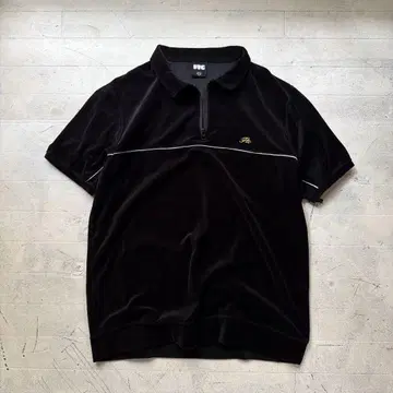 FTC 벨로아 하프 지퍼 피케 셔츠 XL