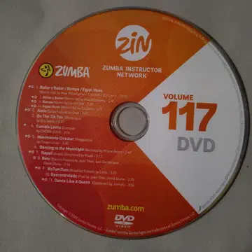 Zumba Volume 117 DVD