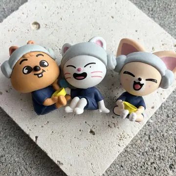SKZOO 사우나 피규어 3개 세트/쿠오카, 지니렛, 폭시니