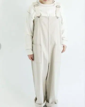 사만사 모스모스 오가닉 코튼 혼방 데님 살로펫 베이지