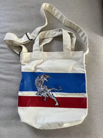 오니츠카타이거 토트백 캔버스