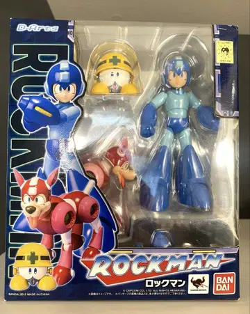 록맨 D-Arts 피규어 세트