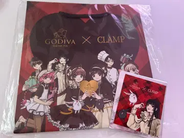 CLAMP x GODIVA 쇼핑백과 스티커