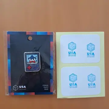 [ 오사카 간사이 만박 ] EXPO 2025 미국관 핀 배지