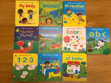 Usborne Very First Words 영어 그림책 10권