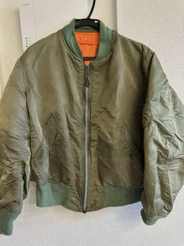 ALPHA INDUSTRIES 구 택 USA제 MA-1 IDEAL