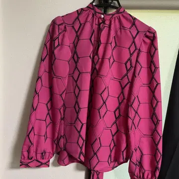 [레어] 존 로렌스 설리번 핑크 긴팔 블라우스