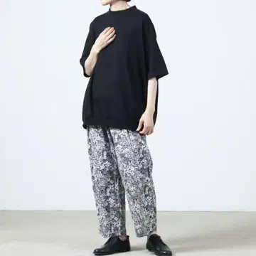 택 포함 이치앤티크스 리버티 꽃무늬 이지 팬츠 와이드 팬츠