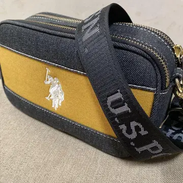 [ 미사용급 ] US POLO 숄더백 폴로 데님 썸머