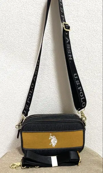 [ 미사용급 ] US POLO 숄더백 폴로 데님 썸머