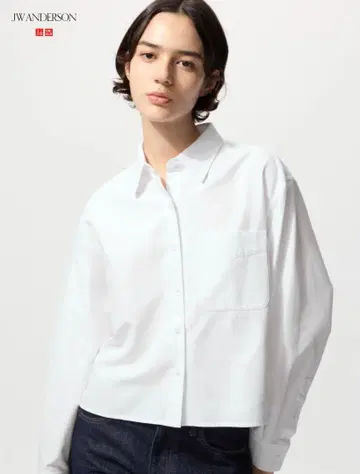 UNIQLO JW ANDERSON 옥스퍼드 셔츠 화이트 S