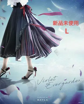 미사용 마이라 바이올렛 에버가든 아이코닉 스커트 L
