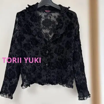 YUKI TORII 인터내셔널 지 플리츠 레이스 자켓