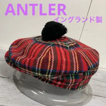 ANTLER 체크 무늬 골프 헌팅 잉글랜드제 #C3054