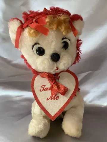 빈티지 인형 러쉬튼 kitty 키티 고양이 cat 라이온