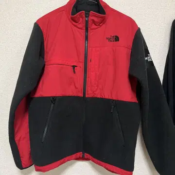 THE NORTH FACE 플리스 자켓 S 레드/블랙