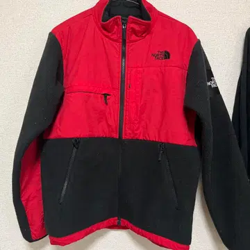 THE NORTH FACE 플리스 자켓 S 레드/블랙