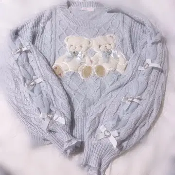 리즈리사 LIZ LISA Twin Bears 니트탑