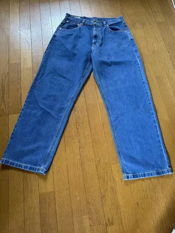 ZARA 다크 블루 스트레이트 데님 W32 L32 미사용 새상품