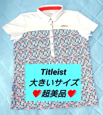 Titleist 타이틀리스트 여성용 골프웨어 빅 사이즈 LL 새상품급