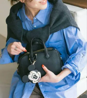 스픽 앤 스팬 위플 별주 미키 키링 파우치