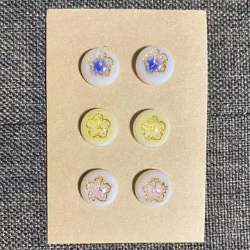KUKAKA 벌레벌레 카페 사쿠라 아이 3색 12mm