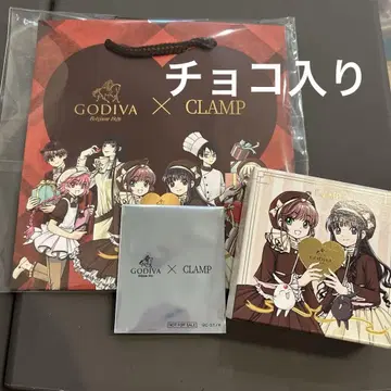 CLAMP 고디바 카드캡터 사쿠라 콜라보 모듬 4개입