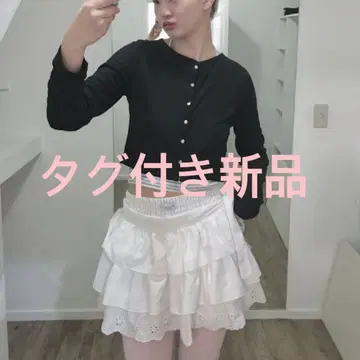 smyeon 멀티 리본 캉캉 스커트